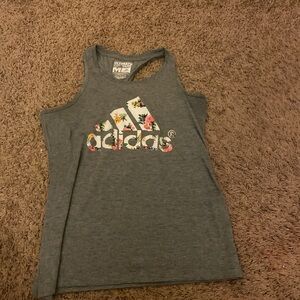 Adidas Heather Gray Ultimate Tank